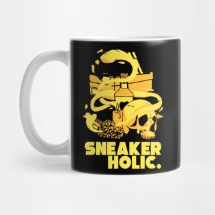 Sneaker Holic Taxi Opti Yellow Mug